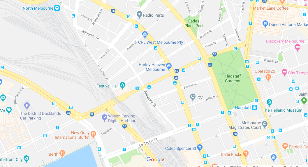 West Melbourne Map - RCA Business Brokers